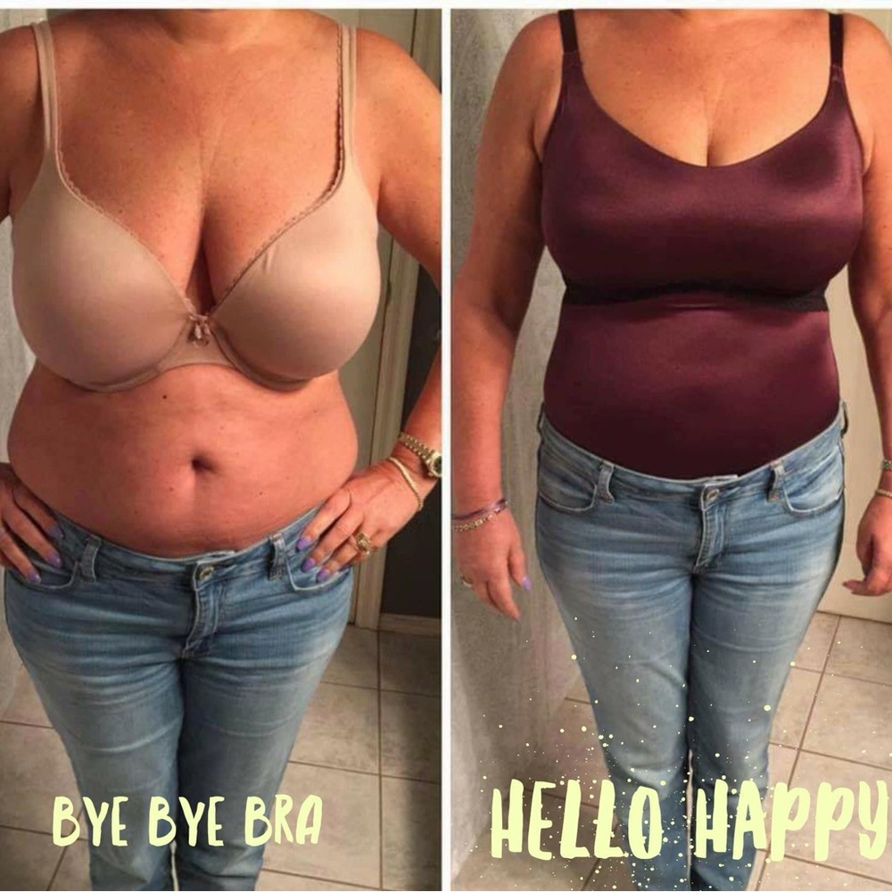 Ruby Ribbon Full Support Lace Camisole - image 2